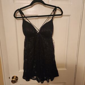 NWT Black Lace Lingerie Set